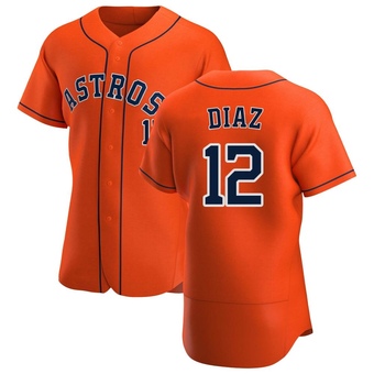 Authentic Houston Astros Aledmys Diaz Alternate Jersey - Orange