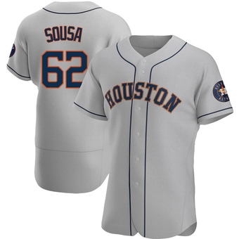 Authentic Houston Astros Bennett Sousa Road Jersey - Gray