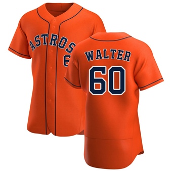 Authentic Houston Astros Brandon Walter Alternate Jersey - Orange