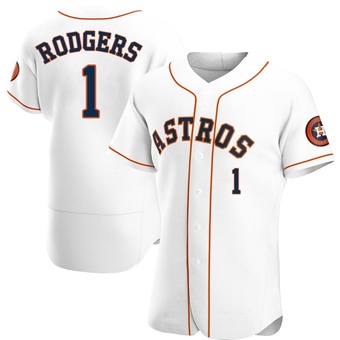 Authentic Houston Astros Brendan Rodgers Home Jersey - White