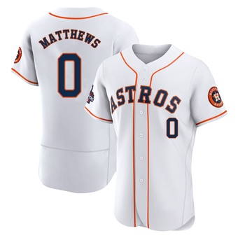 Authentic Houston Astros Brice Matthews 2022 World Series Champions Home Jersey - White