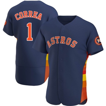 Authentic Houston Astros Carlos Correa Alternate Jersey - Navy