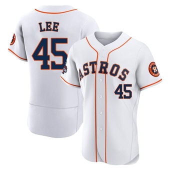 Authentic Houston Astros Carlos Lee 2022 World Series Champions Home Jersey - White