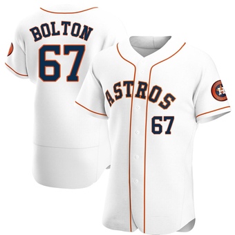 Authentic Houston Astros Cody Bolton Home Jersey - White