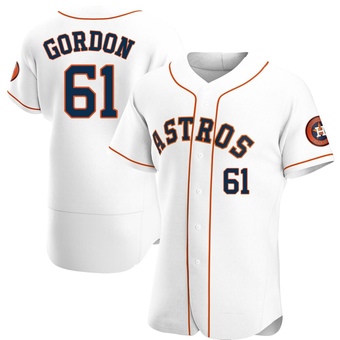 Authentic Houston Astros Colton Gordon Home Jersey - White