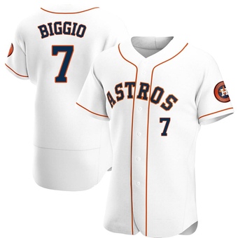 Authentic Houston Astros Craig Biggio Home Jersey - White