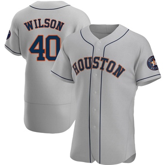 Authentic Houston Astros Don Wilson Road Jersey - Gray