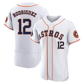 Authentic Houston Astros Ivan Rodriguez 2022 World Series Champions Home Jersey - White
