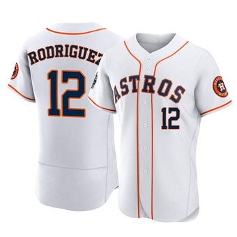 Authentic Houston Astros Ivan Rodriguez 2022 World Series Home Jersey - White