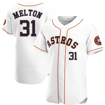 Authentic Houston Astros Jacob Melton Home Jersey - White