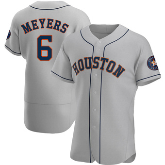 Authentic Houston Astros Jake Meyers Road Jersey - Gray