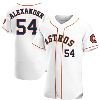 Authentic Houston Astros Jason Alexander Home Jersey - White