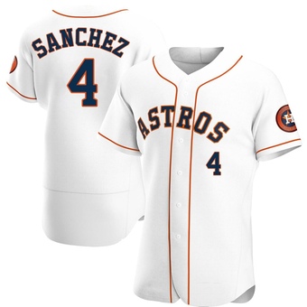 Authentic Houston Astros Jesus Sanchez Home Jersey - White