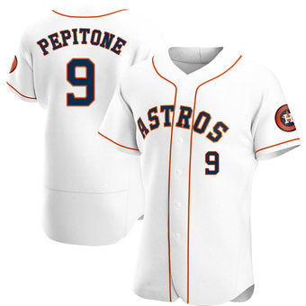 Authentic Houston Astros Joe Pepitone Home Jersey - White
