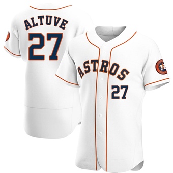 Authentic Houston Astros Jose Altuve Home Jersey - White