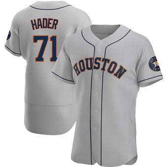 Authentic Houston Astros Josh Hader Road Jersey - Gray
