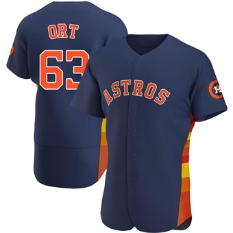 Authentic Houston Astros Kaleb Ort Alternate Jersey - Navy