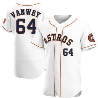 Authentic Houston Astros Logan VanWey Home Jersey - White