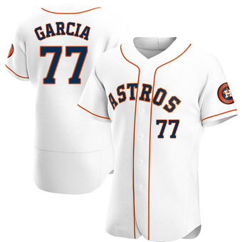 Authentic Houston Astros Luis Garcia Home Jersey - White