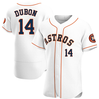 Authentic Houston Astros Mauricio Dubon Home Jersey - White