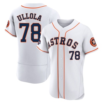Authentic Houston Astros Miguel Ullola 2022 World Series Champions Home Jersey - White