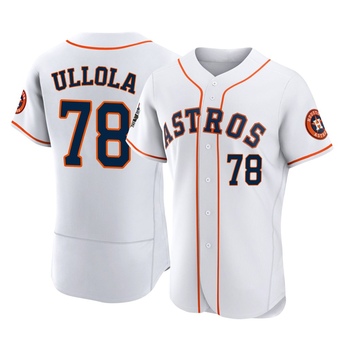 Authentic Houston Astros Miguel Ullola 2022 World Series Home Jersey - White