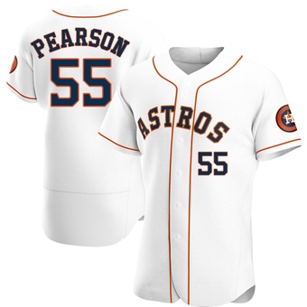 Authentic Houston Astros Nate Pearson Home Jersey - White