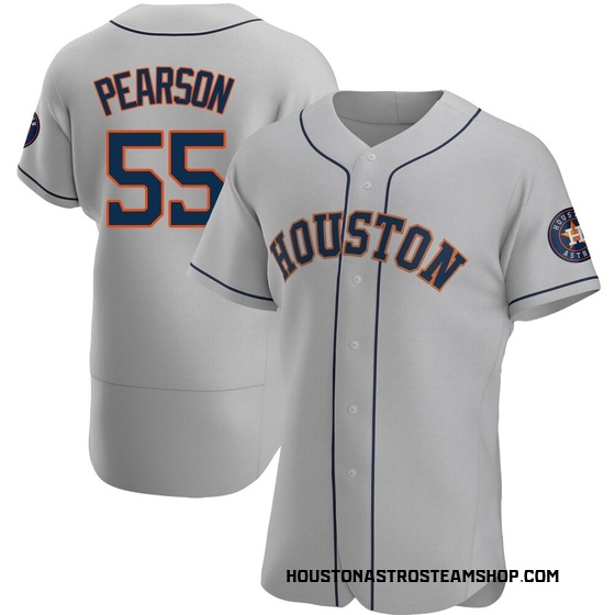 Authentic Houston Astros Nate Pearson Road Jersey - Gray