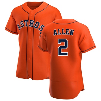 Authentic Houston Astros Nick Allen Alternate Jersey - Orange