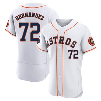 Authentic Houston Astros Nick Hernandez 2022 World Series Champions Home Jersey - White