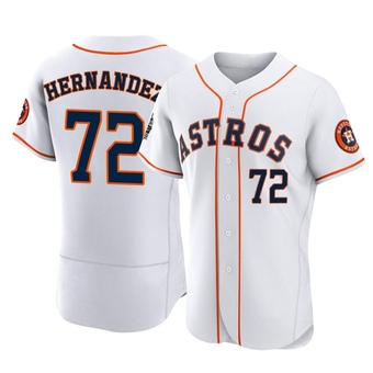 Authentic Houston Astros Nick Hernandez 2022 World Series Home Jersey - White