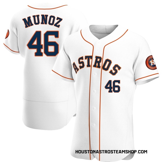 Authentic Houston Astros Roddery Munoz Home Jersey - White