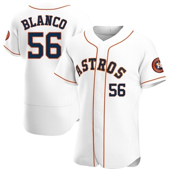 Authentic Houston Astros Ronel Blanco Home Jersey - White