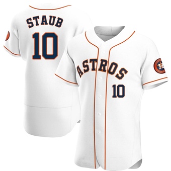 Authentic Houston Astros Rusty Staub Home Jersey - White