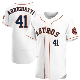 Authentic Houston Astros Spencer Arrighetti Home Jersey - White