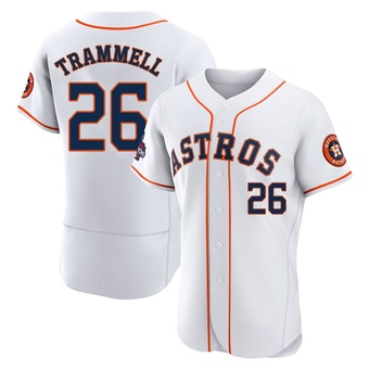 Authentic Houston Astros Taylor Trammell 2022 World Series Champions Home Jersey - White