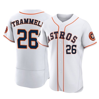 Authentic Houston Astros Taylor Trammell 2022 World Series Home Jersey - White