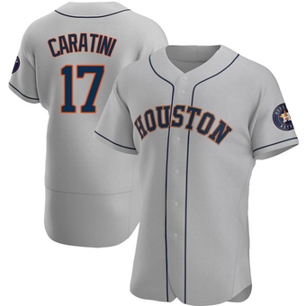 Authentic Houston Astros Victor Caratini Road Jersey - Gray