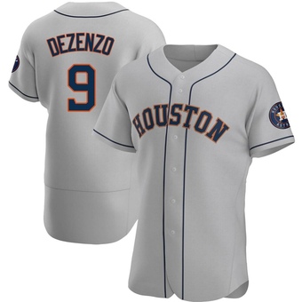 Authentic Houston Astros Zach Dezenzo Road Jersey - Gray