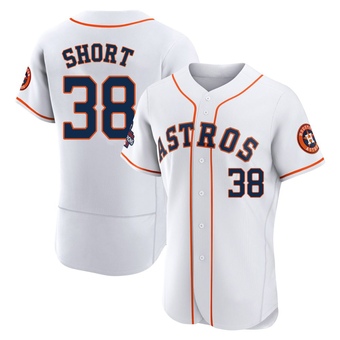Authentic Houston Astros Zack Short 2022 World Series Champions Home Jersey - White