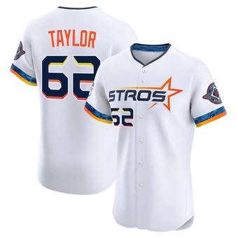 Elite Houston Astros Blake Taylor 2025 City Connect Jersey - White