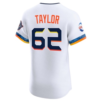 Elite Houston Astros Blake Taylor 2025 City Connect Jersey - White