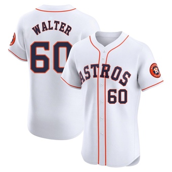 Elite Houston Astros Brandon Walter Home Jersey - White