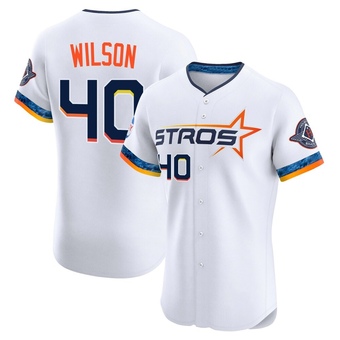 Elite Houston Astros Don Wilson 2025 City Connect Jersey - White