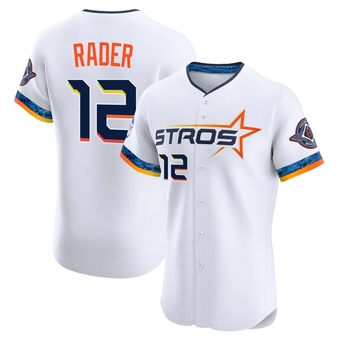 Elite Houston Astros Doug Rader 2025 City Connect Jersey - White