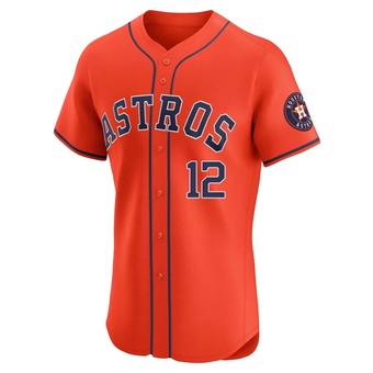 Elite Houston Astros Doug Rader Alternate Vapor Premier Jersey - Orange