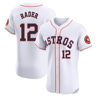 Elite Houston Astros Doug Rader Home Jersey - White