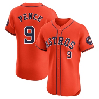 Elite Houston Astros Hunter Pence Alternate Vapor Premier Jersey - Orange