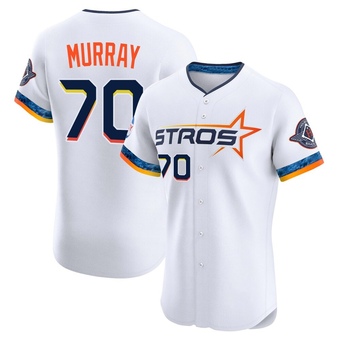 Elite Houston Astros Jayden Murray 2025 City Connect Jersey - White