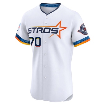Elite Houston Astros Jayden Murray 2025 City Connect Jersey - White